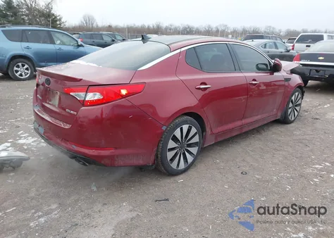 2011 Kia Optima Sx z USA, uszkodzony, nr VIN KNAGR4A65B5120507